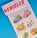 Dragon Ball Vehicles Sticker Sheet