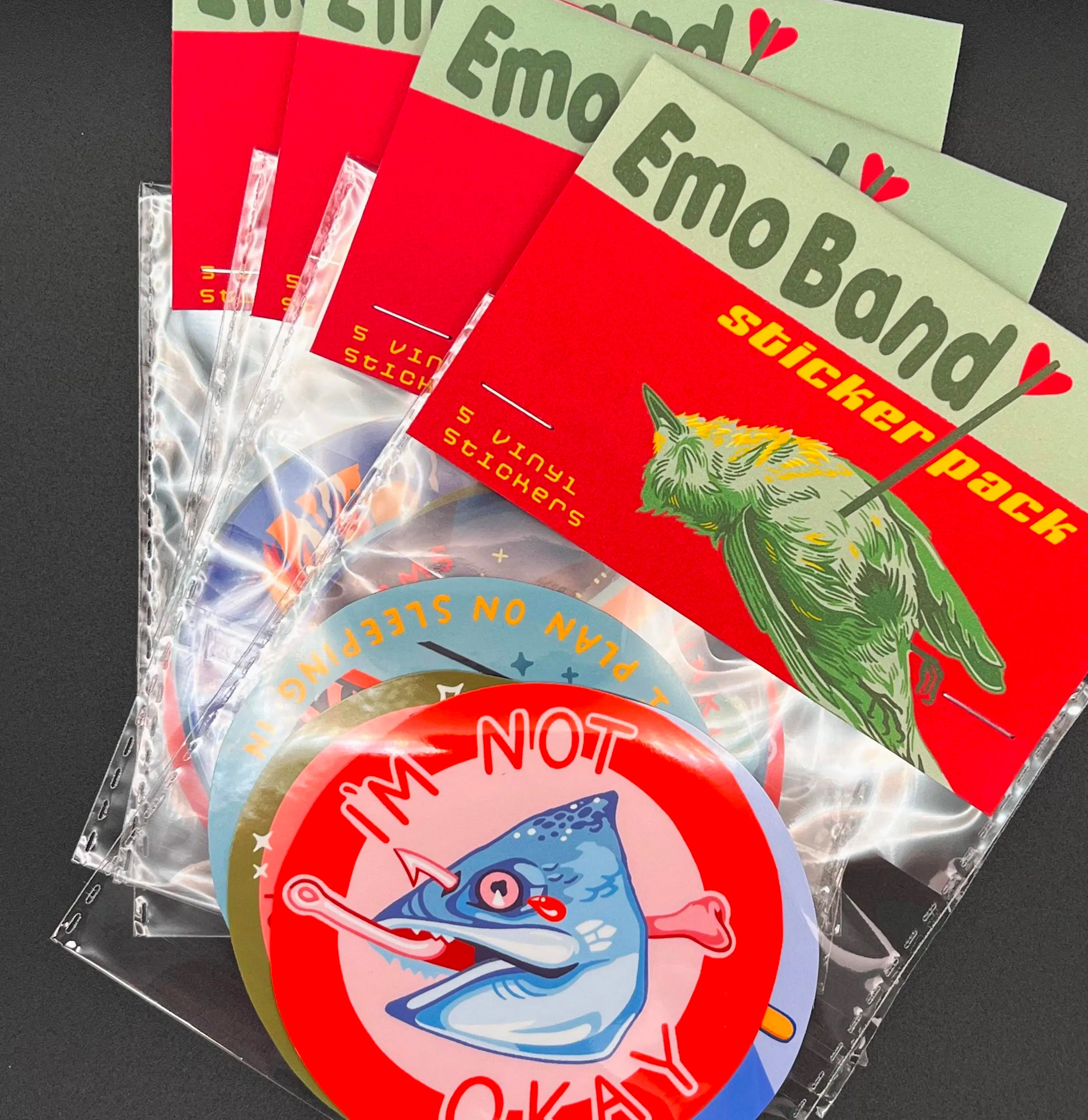 Emo Band Sticker Pack