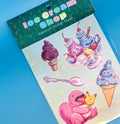 Ice Cream Shop Sticker Sheet