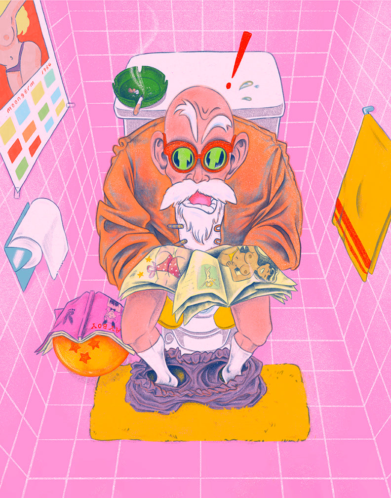 Master Roshi Print