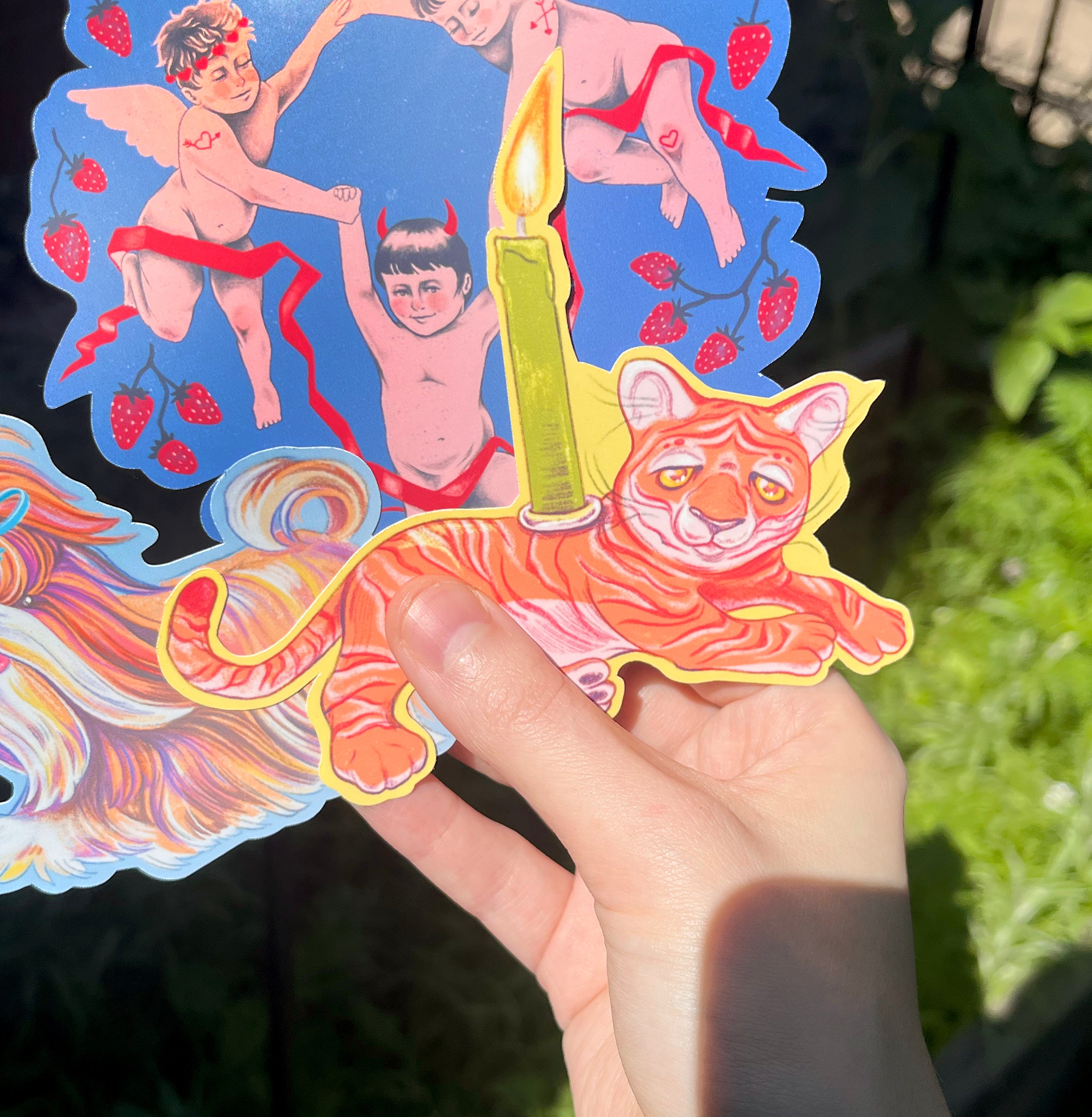 Tiger Trinket Sticker