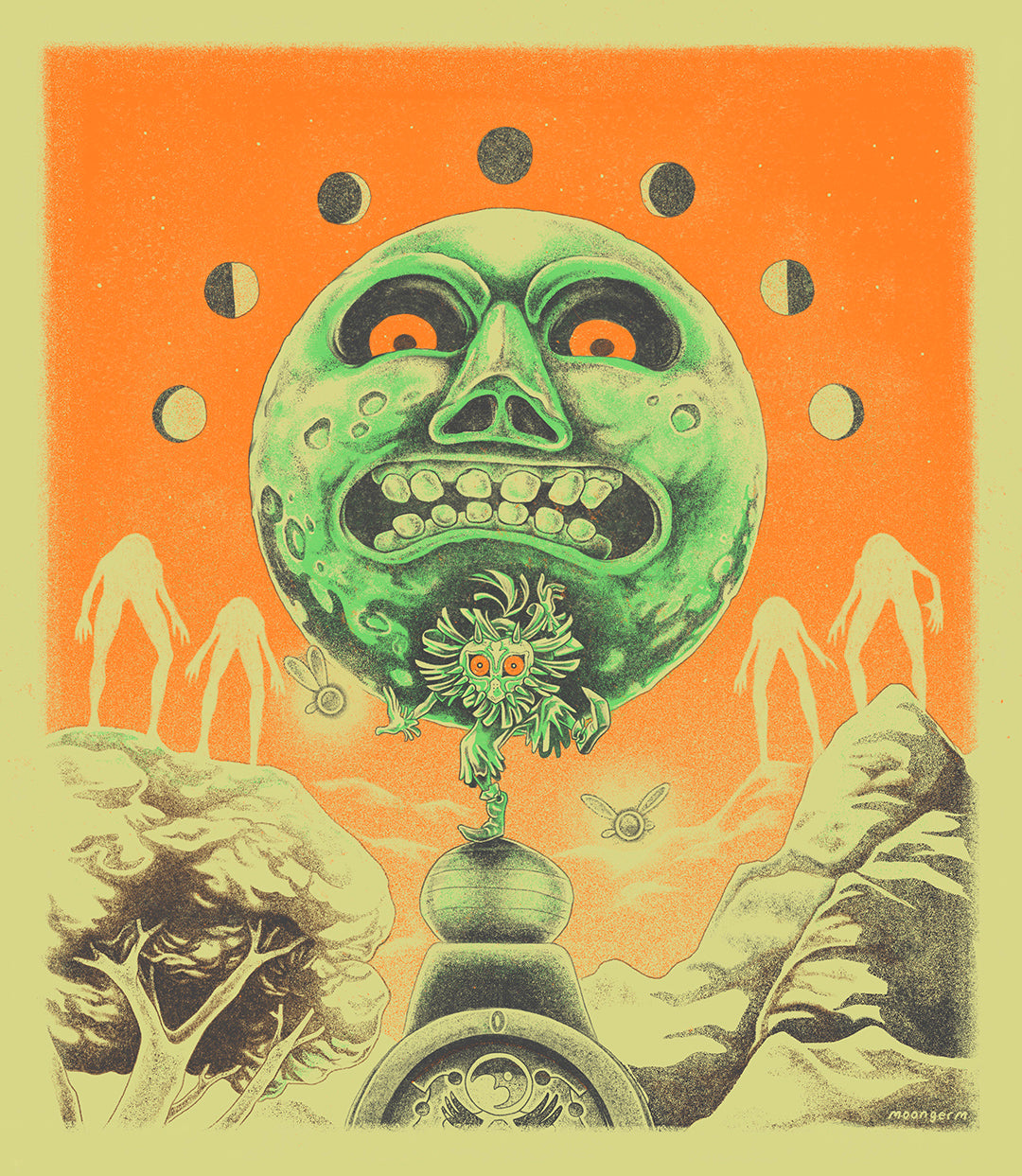 Majora's Mask Print